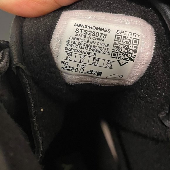 Sperry Men’s Saltwater Duck Boot SIZE 9.5 - Picture 7 of 11